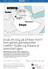 Endå ein krig på Afrikas Horn? Den gamle grensestriden mellom Sudan og Etiopia er brennheit igjen