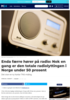 Enda færre hører på radio: Nok en gang er den totale radiolyttingen i Norge under 50 prosent