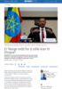 Er Norge redd for å stille krav til Etiopia?