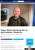 Espen Bless Stenberg blir ny sjefredaktør i Bodø Nu