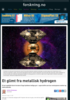 Et glimt fra metallisk hydrogen