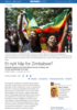 Et nytt håp for Zimbabwe?