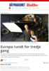 Europa rundt for tredje gang