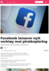 Facebook lanserer nytt verktøy mot piratkopiering
