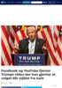 Facebook og YouTube fjerner Trumps video der han gjentar at valget blir stjålet fra ham