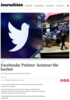 Facebooks Twitter-kontoer ble hacket