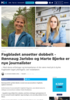 Fagbladet ansetter dobbelt - Rønnaug Jarlsbo og Marte Bjerke er nye journalister