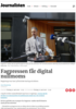 Fagpressen får digital nullmoms
