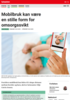Fagutvikling Mobilbruk kan være en stille form for omsorgssvikt