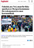 Faktisk.no: Nei, man får ikke sparken av Bergen kommune for å demonstrere mot koronatiltak
