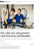 Får råd om oksymetri ved korona-senskader