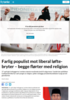 Farlig populist mot liberal løftebryter - begge flørter med religion