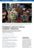Fattigdom redusert med en tredjedel i Myanmar