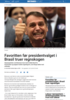 Favoritten før presidentvalget i Brasil truer regnskogen