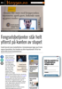 Fengselsbetjenter står helt ytterst på kanten av stupet