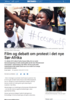 Film og debatt om protest i det nye Sør-Afrika