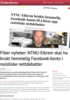 Filter nyheter: NTNU-Eikrem skal ha brukt hemmelig Facebook-konto i rasistiske nettdebatter