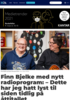Finn Bjelke med nytt radioprogram: - Dette har jeg hatt lyst til siden tidlig på åttitallet
