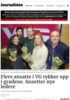 Flere ansatte i VG rykker opp i gradene. Ansetter nye ledere