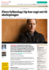 Flere fylkeslag i Sp har sagt nei til skolepenger