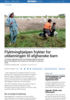 Flyktninghjelpen frykter for utdanningen til afghanske barn