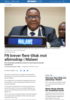 FN krever flere tiltak mot albinodrap i Malawi