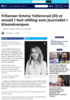 FOLK Frilanser Emma Tollersrud (31) er ansatt i fast stilling som journalist i Klassekampen