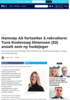 FOLK Hamnøy AS fortsetter å rekruttere: Tuva Kvalevaag Simensen (32) ansatt som ny hodejeger