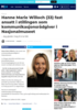 FOLK Hanne Marie Willoch (33) fast ansatt i stillingen som kommunikasjonsrådgiver i Nasjonalmuseet