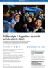 Folkevalgte i Argentina sa nei til selvbestemt abort