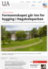 Formannskapet går inn for bygging i Høgskoleparken