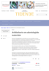 Forord Artikkelserie om odontologiske materialer