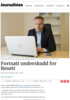 Fortsatt underskudd for Resett
