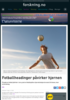 Fotballheadinger påvirker hjernen