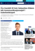 Fra Gambit til Get: Sebastian Eidem blir kommunikasjonssjef i kabelselskapet