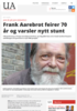 Frank Aarebrot feirer 70 år og varsler nytt stunt