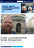 Fredrik Ljone Holst blir NTBs Europa-korrespondent