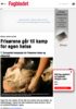 Frisørene går til kamp for egen helse