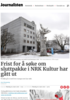 Frist for å søke om sluttpakke i NRK Kultur har gått ut
