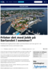 Frister det med jobb på Sørlandet i sommer?