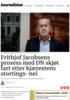 Frithjof Jacobsens prosess med DN skjøt fart etter kjærestens stortings-nei