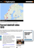 Færrest dødsfall siden 1970