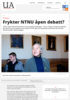 Frykter NTNU åpen debatt?