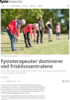 Fysioterapeuter dominerer ved frisklivssentralene