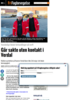 Går sakte uten kontakt i Verdal