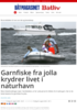 Garnfiske fra jolla krydrer livet i naturhavn