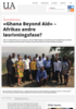 «Ghana Beyond Aid» - Afrikas andre løsrivningsfase?