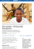 Girl power i afrikanske klasserom