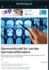 Gjennombrudd for norske hjernekreftforskere