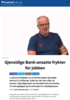 Gjensidige Bank-ansatte frykter for jobben